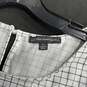 Adrianna Papell Women's Black & White Check Blouse Size XL image number 3