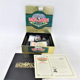 Monopoly 60th Anniversary Limited Edition Gold 1995