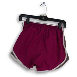 Nike Womens Purple Elastic Waist Pull On Tempo Athletic Shorts Size Small alternative image