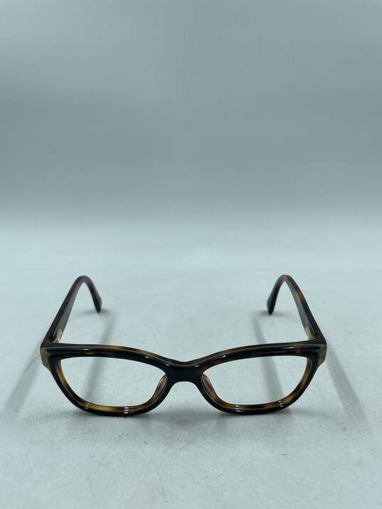 Jimmy Choo Tortoise Oval Eyeglasses Rx image number 2