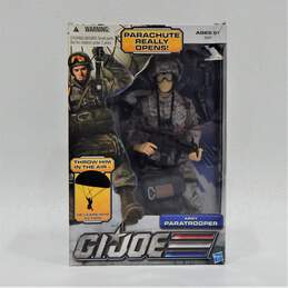 GI Joe Army Paratrooper 12in Action Figure #35670 IOB