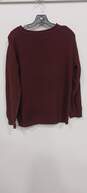 Men's Lucky Brand Burgundy Sweater Size S image number 2