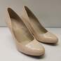 Banana Republic Patent Leather Wedge Heels Nude 8.5 image number 4