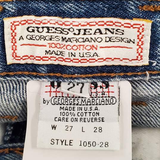 Vintage Guess By Marciano Women Denim Jeans Sz 27X28 image number 3