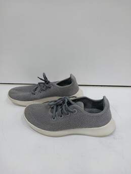 Allbirds Gray Lace Up Athletic Running Sneakers Size 8 alternative image