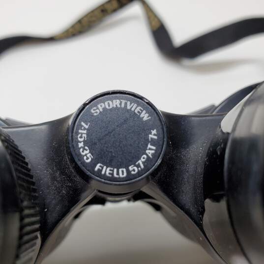 Bushnell 7-15 x 35mm Binoculars Shoulder Strap and Case- Untested image number 8