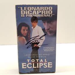 Total Eclipse VHS Tape Signed by Leonardo Dicaprio