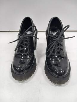 Dr Martens Ladies Black Salome Gloss Heeled Shoes Size 5 L