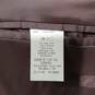 Men's Michael Kors Brown/Purple Suitcoat Size Medium image number 4