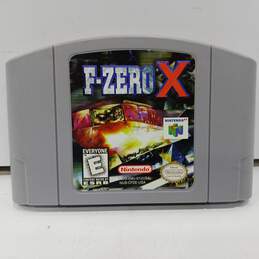 Vintage N64 'F-Zero X' Video Game