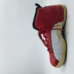 Air Jordan 12 Retro Sneakers Men's Sz 11 Red/White alternative image