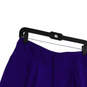 NWT Womens Purple Side Pockets Stretch Pleated Front Chino Shorts Size 8 image number 3