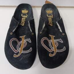 Juicy Couture Black Slippers/Slip On Shoes Women's (Size not found on shoes) alternative image
