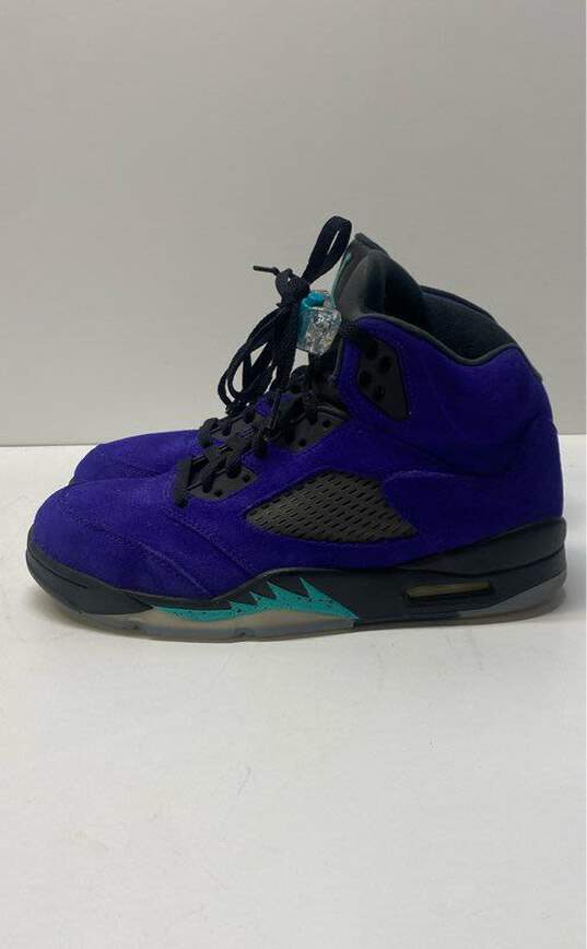 Nike Air Jordan 5 Retro Alternate Grape Sneakers 136027-500 Size 8 image number 2
