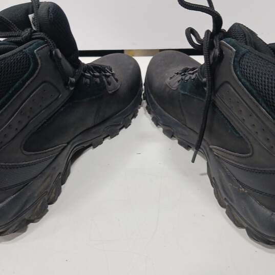 Columbia Men's Black Newton Ridge Plus II Waterproof Hiking Boots Size 9.5 image number 3