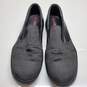 AUTHENTICATED MEN'S PRADA LEATHER SLIP ON LOAFERS SIZE 10 image number 3