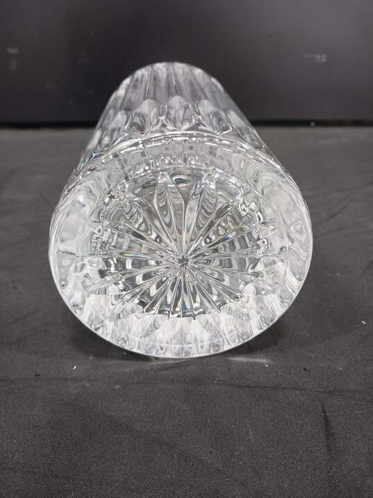 11.5 Inches Tall Crystal Glass Decanter With Stopper image number 3