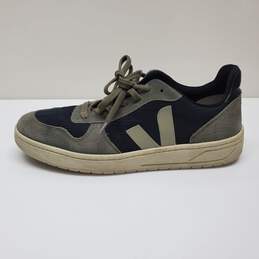 VEJA V-10 Ripstop Sneaker Black/Green - Size 11 alternative image