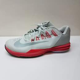 Nike Lunar Ballistec Shoes Gray and Pink Sz 10