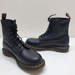 Dr. Martens Pascal Virginia Leather Lace Up Boots Women's Size 8L