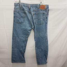 Levi Strauss Original 517 Boot Cut Blue Wash Jeans Size W 38 L 30 alternative image