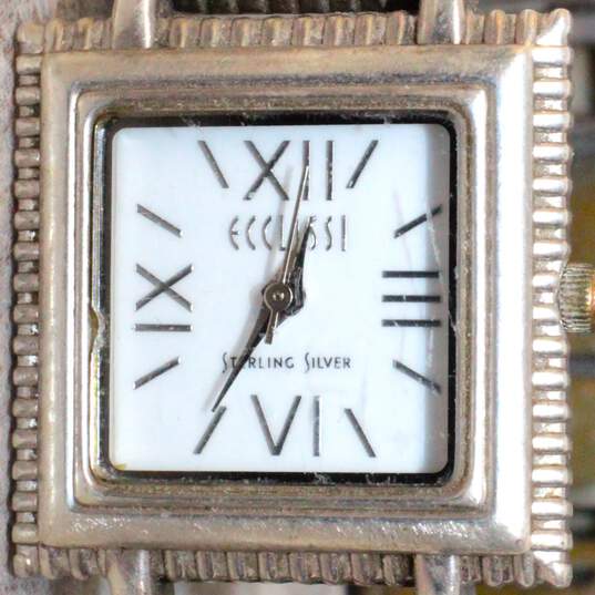 Ecclissi Sterling Silver Women's Watch - Model 32980 FOR REPAIR image number 2