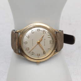 Vintage Bulova 10K Rolled Gold Plate 17 Jewel Watch - 25.7g alternative image