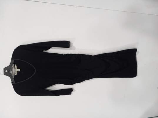 Michael Stars Black Long Sleeve Dress Women's Size M image number 1