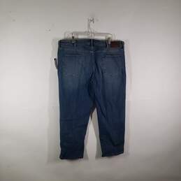 Mens Square Rigger Traditional Fit Medium Wash Denim Capri Jeans Size 42 alternative image
