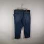Mens Square Rigger Traditional Fit Medium Wash Denim Capri Jeans Size 42 image number 2