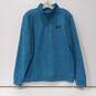 Under Armour Men's Blue 1/4-Zip Pullover Jacket Size M image number 1