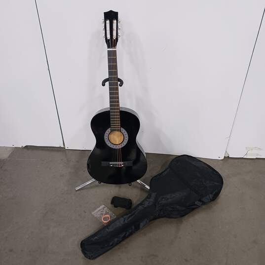 Unbranded Acoustic Guitar In Soft Case image number 1