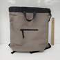 Duchamp Rubberized Zip Top Cement Grey Backpack 15 x 15 image number 1
