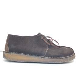 Clarks Originals Men's Desert Trek Suede Shoes, Brown Size 9