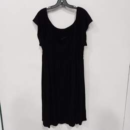Lane Bryant Women's Black Loose Fit Dress Size 18/20 NWT alternative image