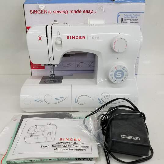 Singer Talent 3323 Sewing Machine IOB (Untested) image number 1
