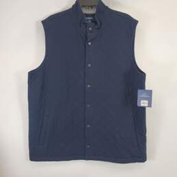 Croft & Barrow Women Blue Quilted Vest XL NWT