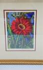 Red Daisy Still Life Limited Edition Print by Ana Maria Hautenbach Signed image number 5