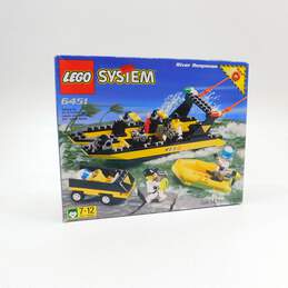 LEGO System 6451 Res-Q River Response Open Set w/ Original Box and Manual