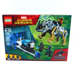 LEGO 76099 Rhino Face-Off by the Mine Marvel Super Heroes Black Panther