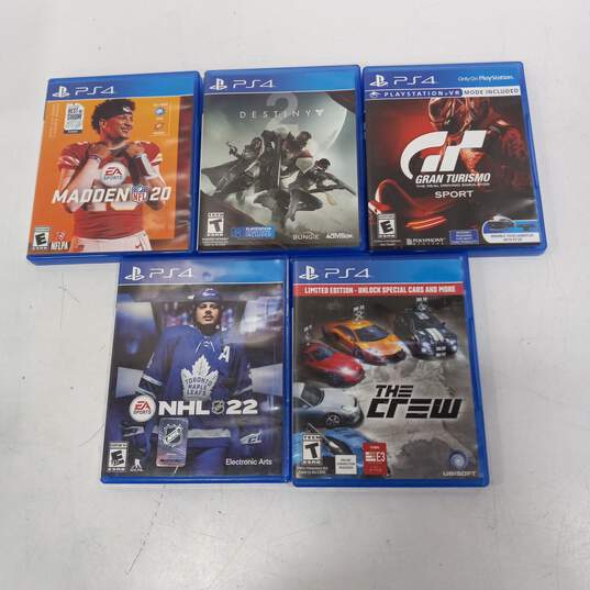 Bundle of Five Assorted PlayStation 4 Games image number 1