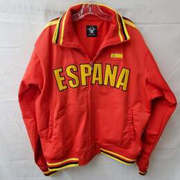 Ghast Espana Red Zip Up Sweatshirt Size XXL