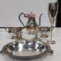 Silver Plated Teapots & Accessories 15pc Lot image number 6