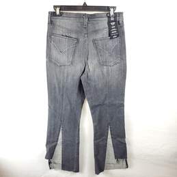 Hudson Women Black Washed Crop Jeans Sz 29 NWT alternative image