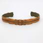 Variety Southwestern Style Copper Drop Earrings & Bracelets 50.9g image number 5