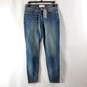 Yummie Women Blue Skinny Jeans Sz 27 NWT image number 1