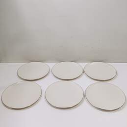 Vintage set of 6 Lenox Olympia PL Dinner Plates alternative image