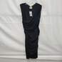 NWT Torn By Ronny Kobo WM's Black Ruched Bodycon Midi Dress Size SM image number 1