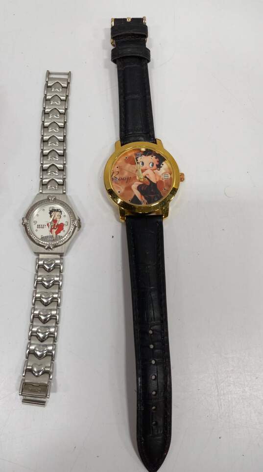 Boop-Oop-a-Doop Time: A Bundle of Betty Boop Watches and Accessories! - 0.40lbs image number 3