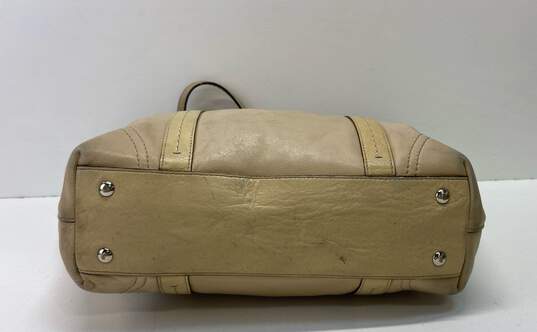 COACH F13098 East West Tan Leather Gallery Tote Bag image number 3